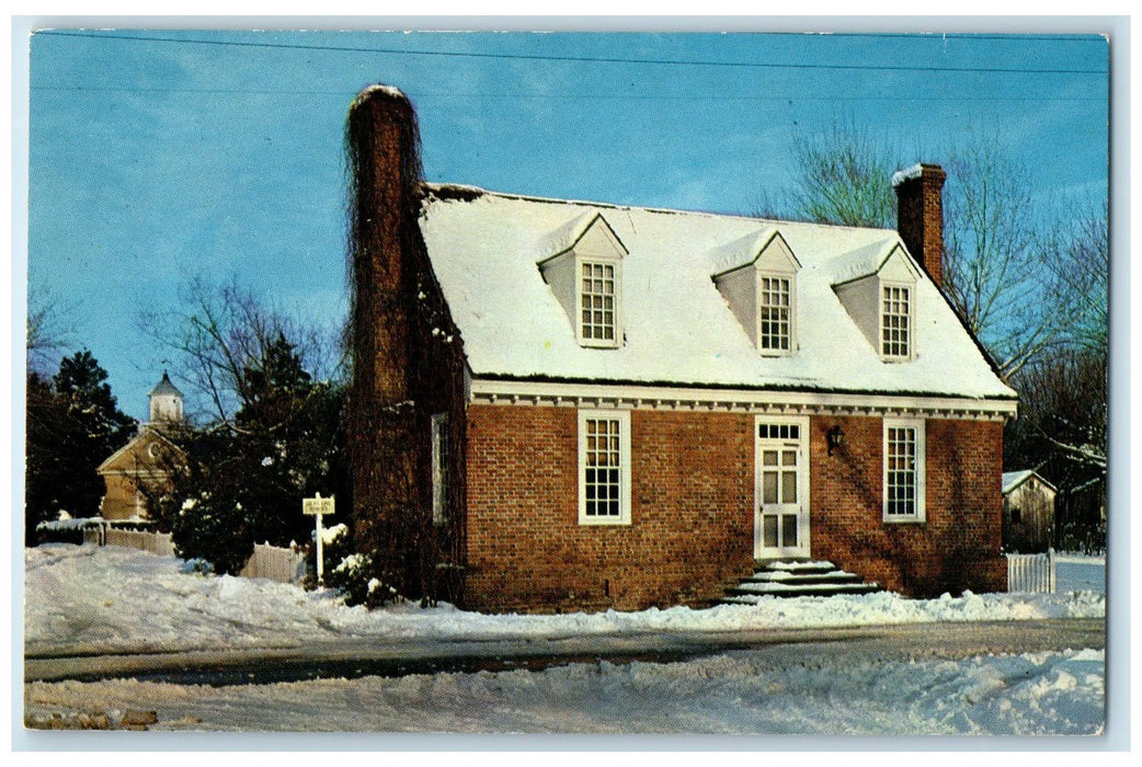 c1960s The Somerwell House Scene Exterior Roadside Yorktown Virginia VA Postcard