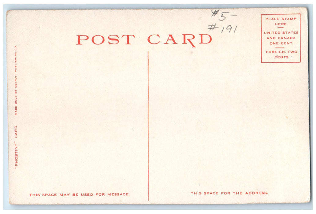 c1920's Steamer Governor Endicott Lake Winnepesaukee New Hampshire NH Postcard