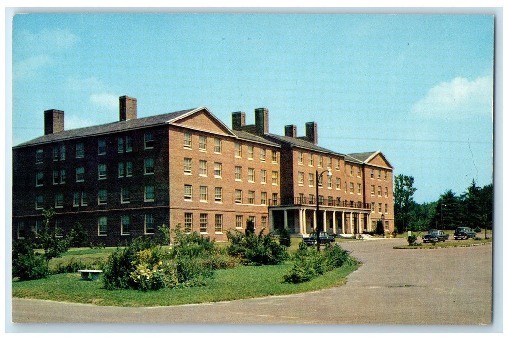 c1960's Austin Hall Faculty Administration Building Andover MA Unposted Postcard