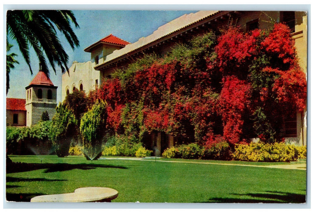 1964 Santa Clara University Admin. Building Santa Clara California CA Postcard