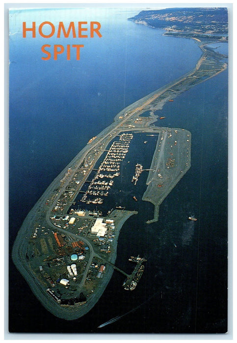 c1960's Homer Spit Kenai Peninsula Borough Homer Alaska AK Unposted Postcard