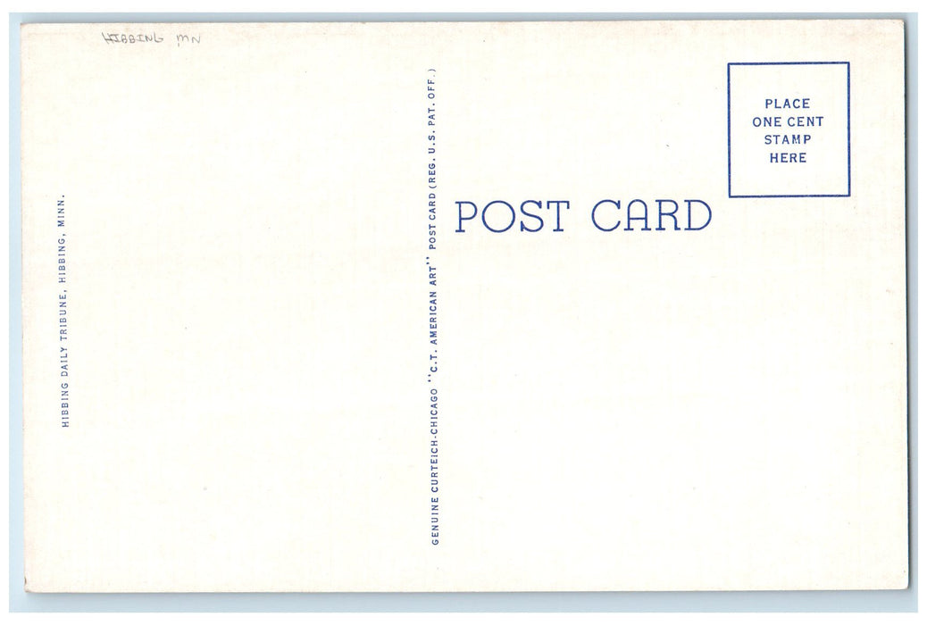 c1940's Iron Ore Cars In DM & NRR Yards At Proctor Hibbing Minnesota MN Postcard