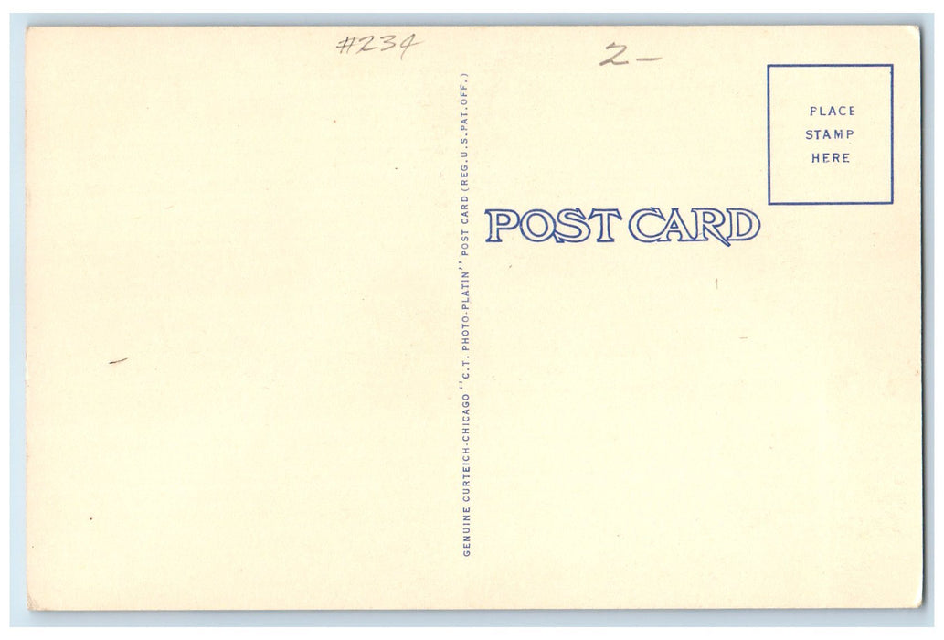 c1920 Harris Ferry Tavern Penn Harris Hotel Harrisburg Pennsylvania PA Postcard