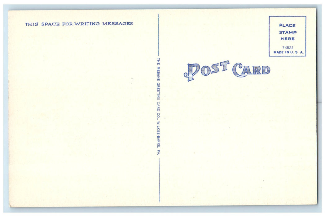 c1940's G.A.R. Memorial High School Campus Wilkes Barre Pennsylvania PA Postcard