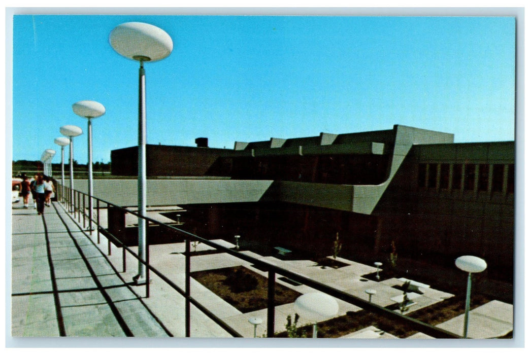 c1950's Emporia State University Physical Education Complex Emporia KS Postcard