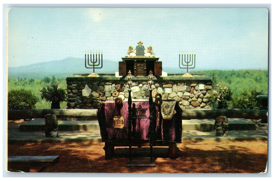 c1950's Cathedral Of Pines Holy Ark Of Covenant Rindge New Hampshire NH Postcard