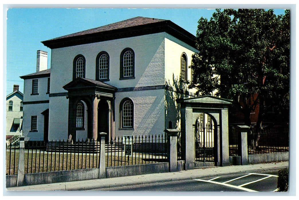 c1950 Touro Synagogue National Shrine Building Newport Rhode Island RI Postcard