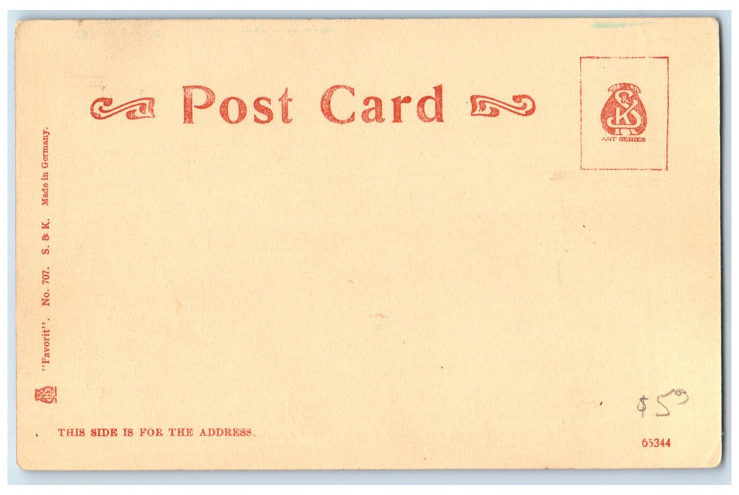 c1905's New Steel Steamship Theodore Roosevelt Michigan City-Chicago Postcard