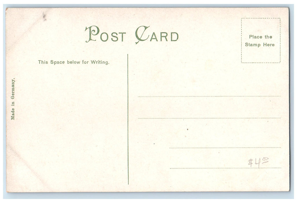 c1910's Steamer E. J. Leaving Harbor Scene Duluth Minnesota MN Unposted Postcard