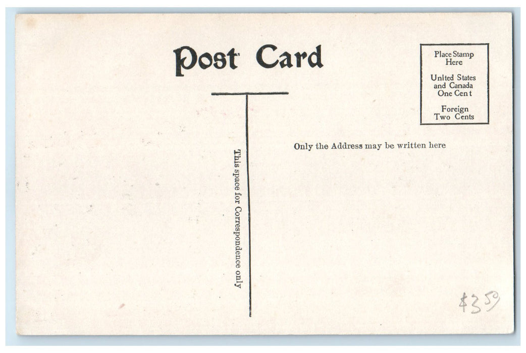 c1950's Santa Fe Depot Building Seaside Entrance Trinidad Colorado CO Postcard
