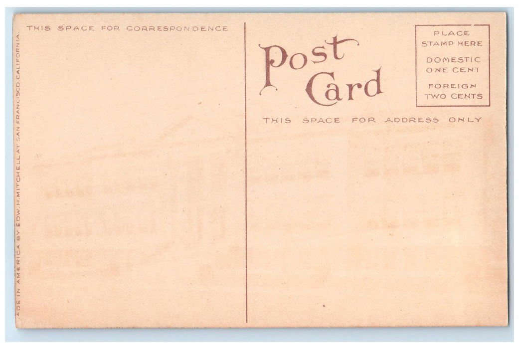 c1950's Primary School Building Dirt Road Steps Watsonville California Postcard