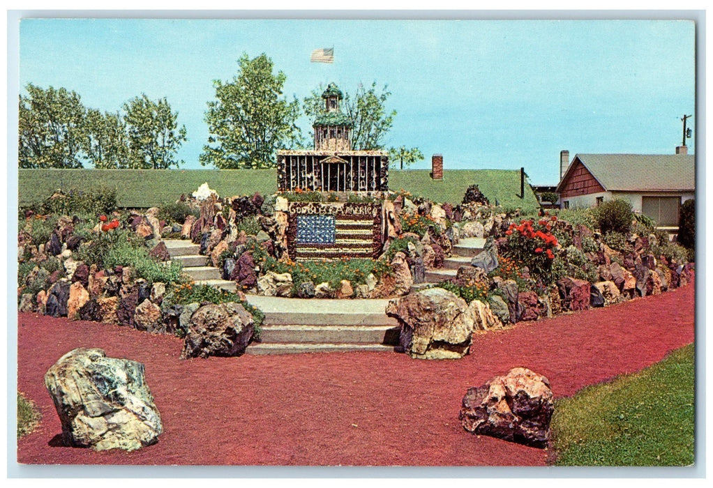 c1960's Peterson Rock Gardens And Museum Redmond Oregon OR Unposted Postcard