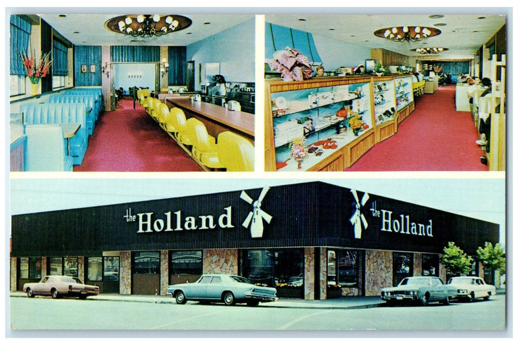 c1960's Holland Restaurant Exterior Vancouver WA Portland Oregon OR Postcard