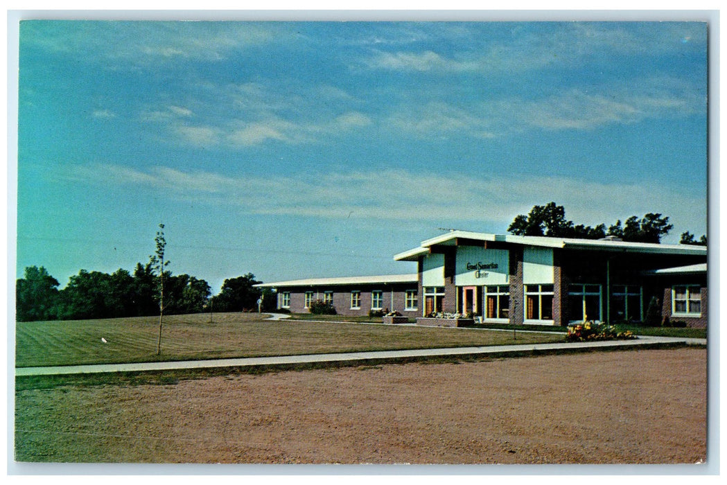 c1960s Good Samaritan Center Exterior Roadside Albert Lea Minnesota MN Postcard