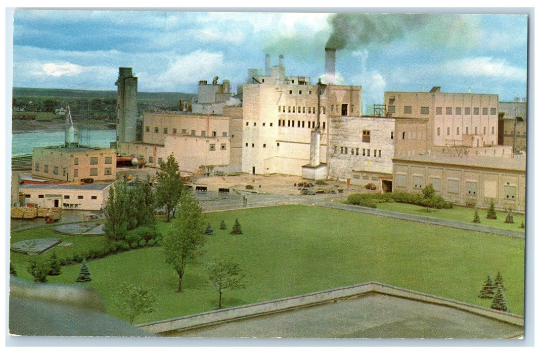c1950's Minnesota Ontario Paper Company International Falls Minnesota Postcard