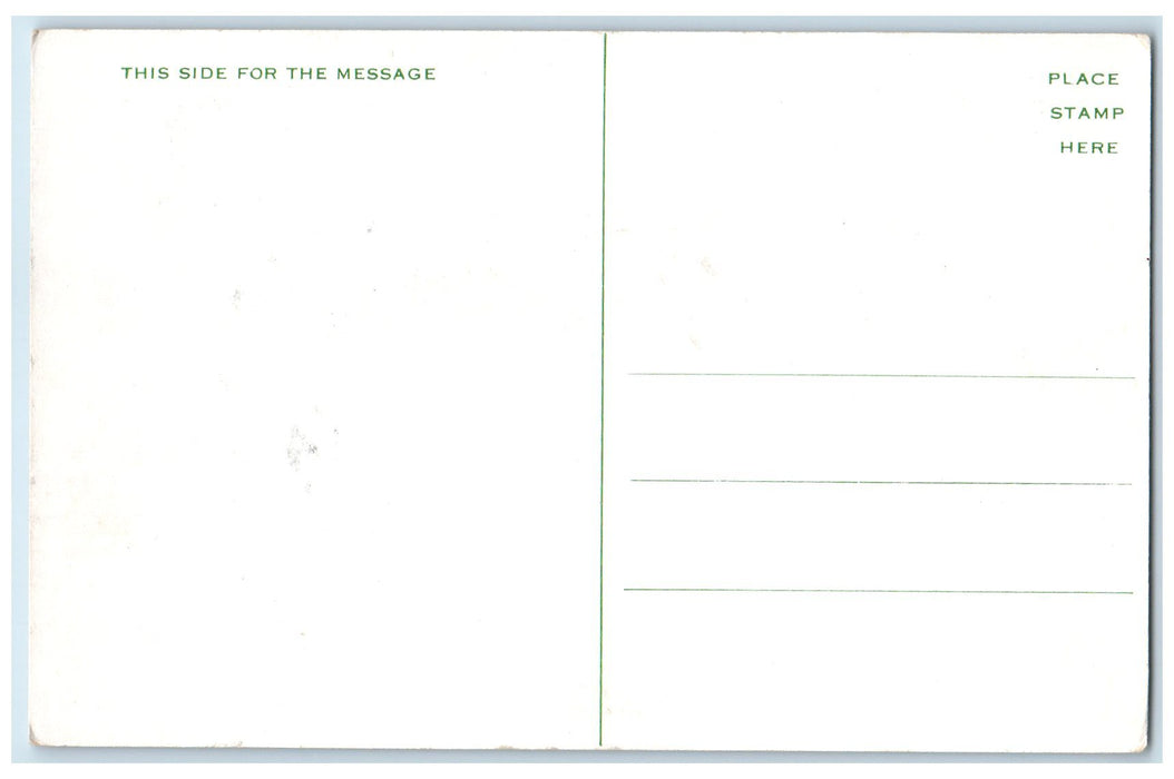 c1940's St. Elizabeth's Hospital Exterior Roadside Lincoln Nebraska NE Postcard