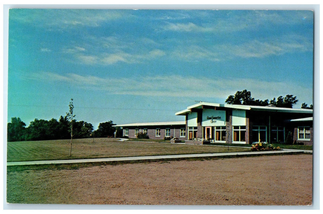c1960's Good Samaritan Center Exterior Roadside Albert Lea Minnesota MN Postcard