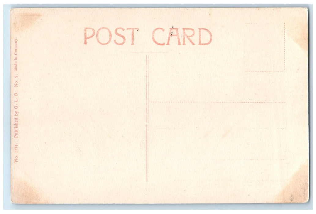 c1910's Floral Display Scene Crapo Park Burlington Iowa IA Unposted Postcard