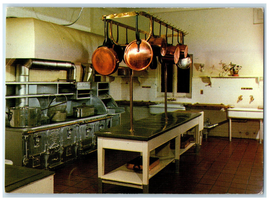 c1960's Kitchen Displays Original Equipment Utensils Miami Florida FL Postcard