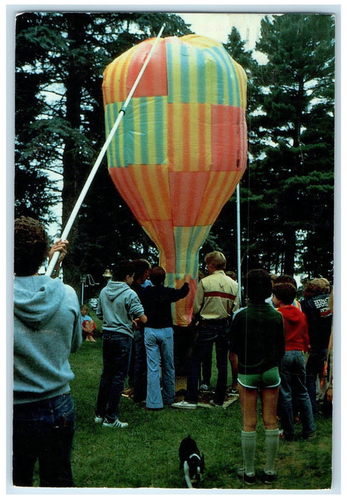 1994 A Scene From Courage Northwoods Summer Camp Waterloo Minnesota MN Postcard