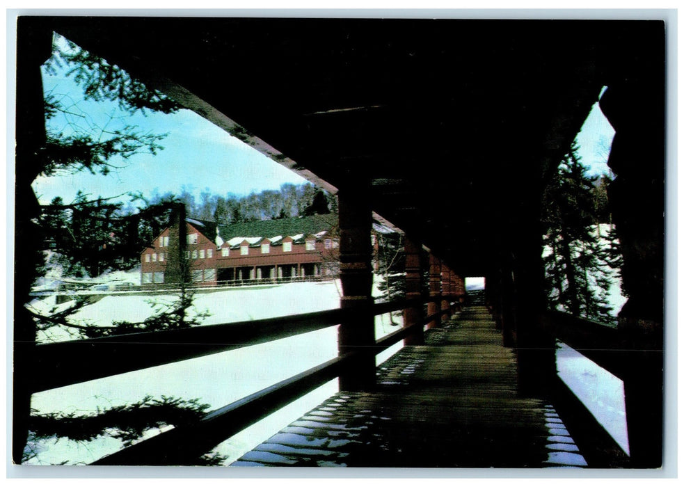 c1960's Lutsen Resort With Recreational Activities Lutsen Minnesota MN Postcard