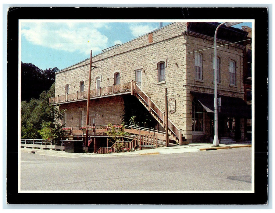c1960's Mrs. B's Bed And Restaurant Exterior Lanesboro Minnesota MN Postcard