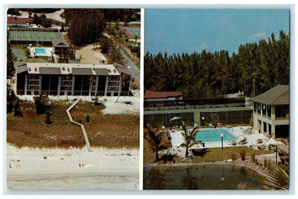 c1960's Pelicans Roost Condominiums Sanibel Island Florida FL Unposted Postcard