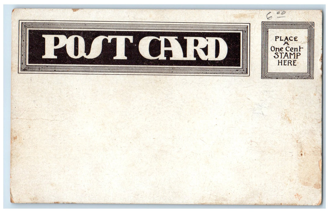 c1905's The Third Annual Concert And Ball Pittsfield New Hampshire NH Postcard