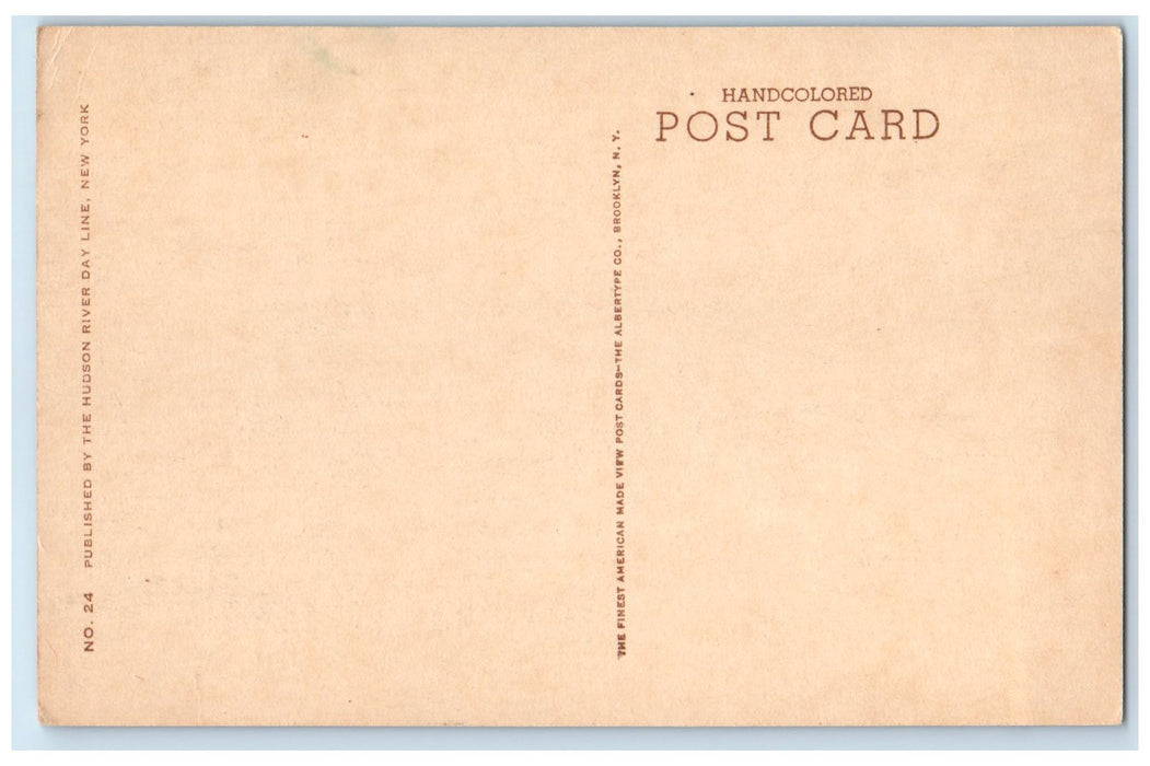 c1910's From Flirtation Walk West Point New York NY Unposted Steamship Postcard