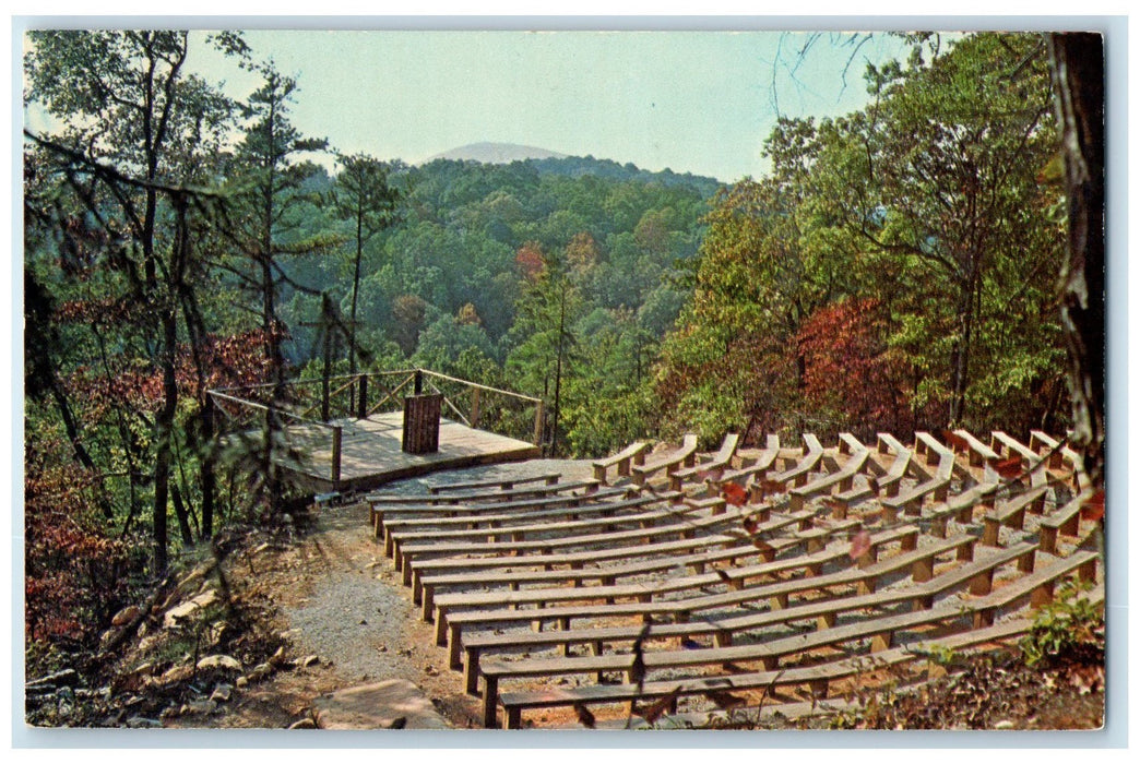 c1960s Outdoor Chapel Woman's Missionary Camp Asheboro North Carolina Postcard