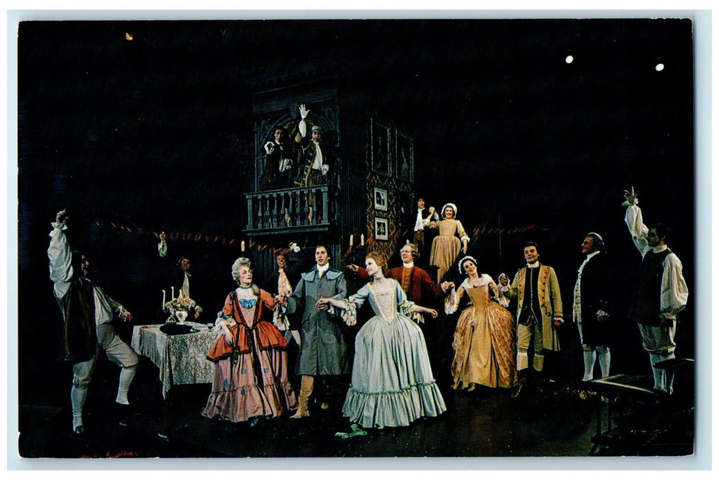 c1960's The Minnesota Theatre Company Finale Scene St. Paul Minnesota Postcard