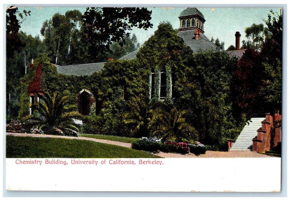 c1910 Chemistry Bldg. University Of California San Francisco California Postcard