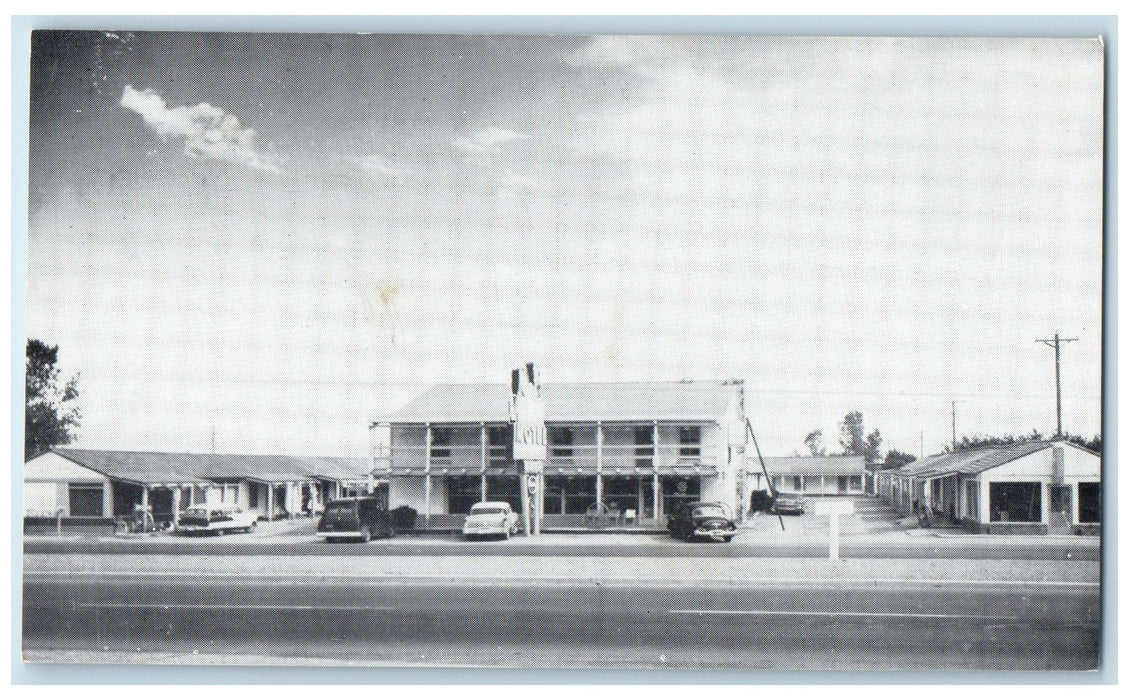 c1960's Y Motel And Restaurant Exterior Deming New Mexico NM Unposted Postcard