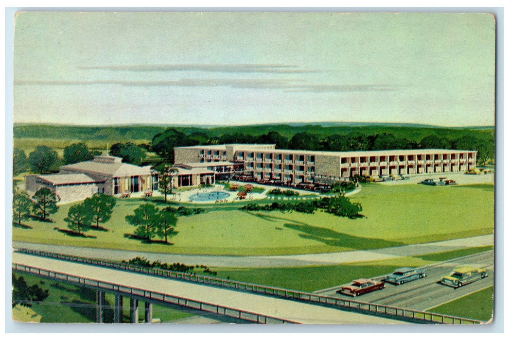 c1950 Hotel Syracuse & Restaurant Country House North Syracuse New York Postcard