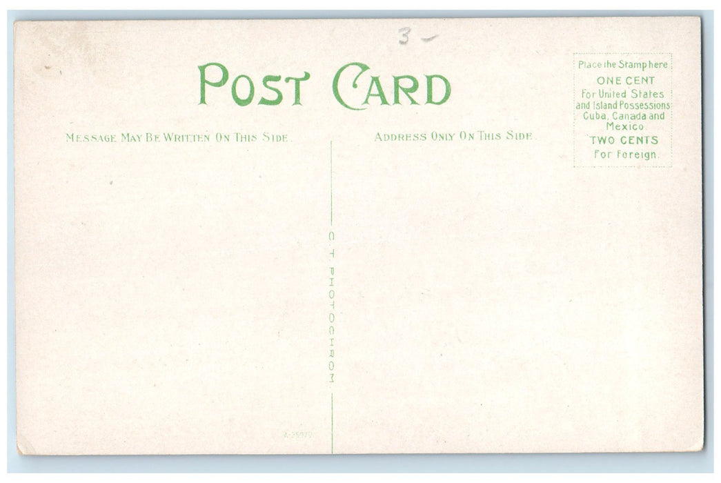c1910's Euclid Avenue School Exterior Jamestown New York NY Unposted Postcard