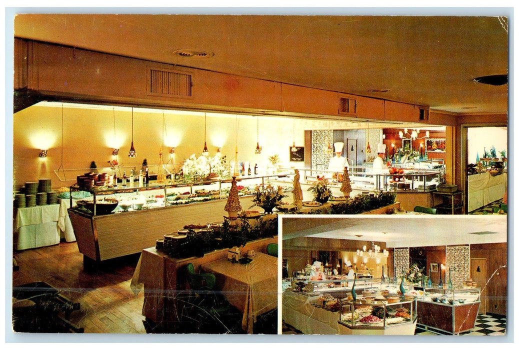 c1940 Lake View Hotel Restaurant Home Smorgasbord New York Advertising Postcard