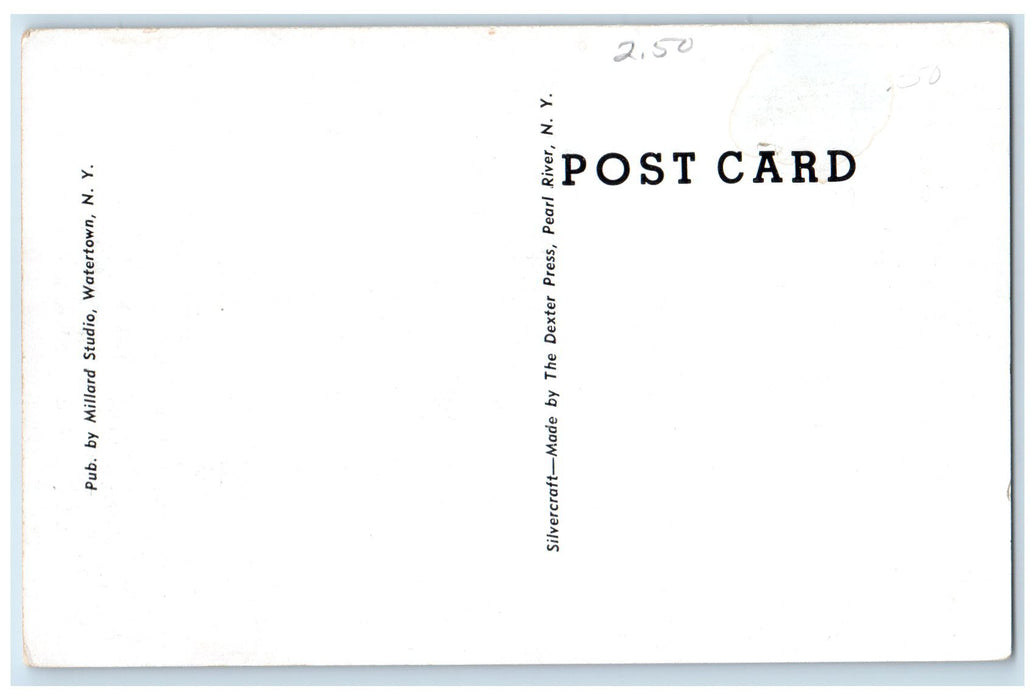 c1920's Twin Rock Tourist Home Hotel Restaurant Watertown New York NY Postcard