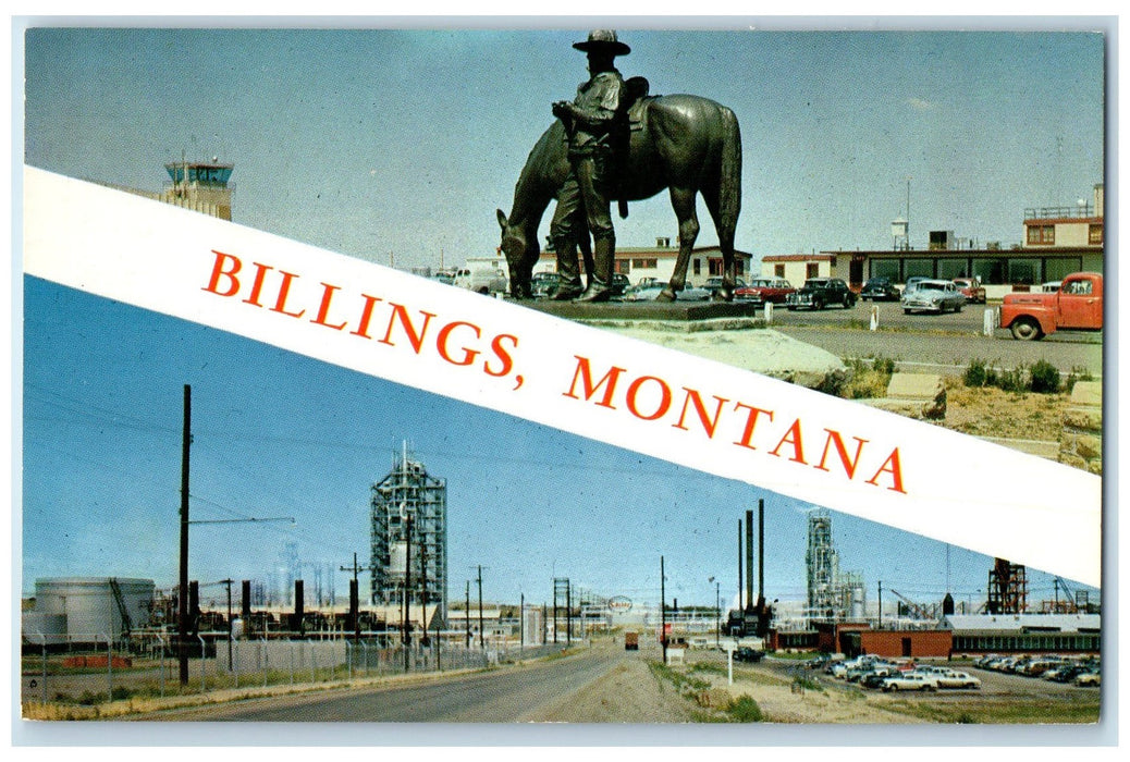c1960's One Of The State's Great Trade Billings Montana MT Unposted Postcard
