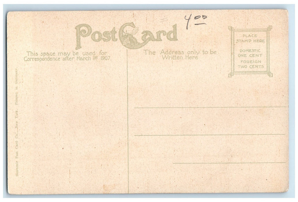 c1910's Citizens Bank Building Exterior Savannah Georgia GA Unposted Postcard