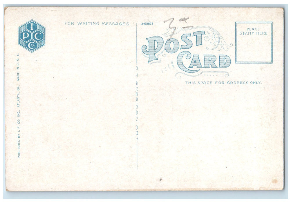 c1910's The Sign Of The Wren's Nest Uncle's Remus Home Atlanta Georgia Postcard