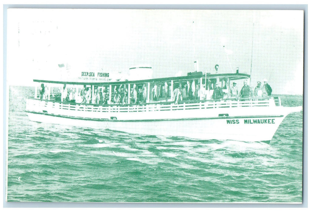 c1960's Miss Milwaukee Queen Of West Coast Tarpon Springs Florida FL Postcard