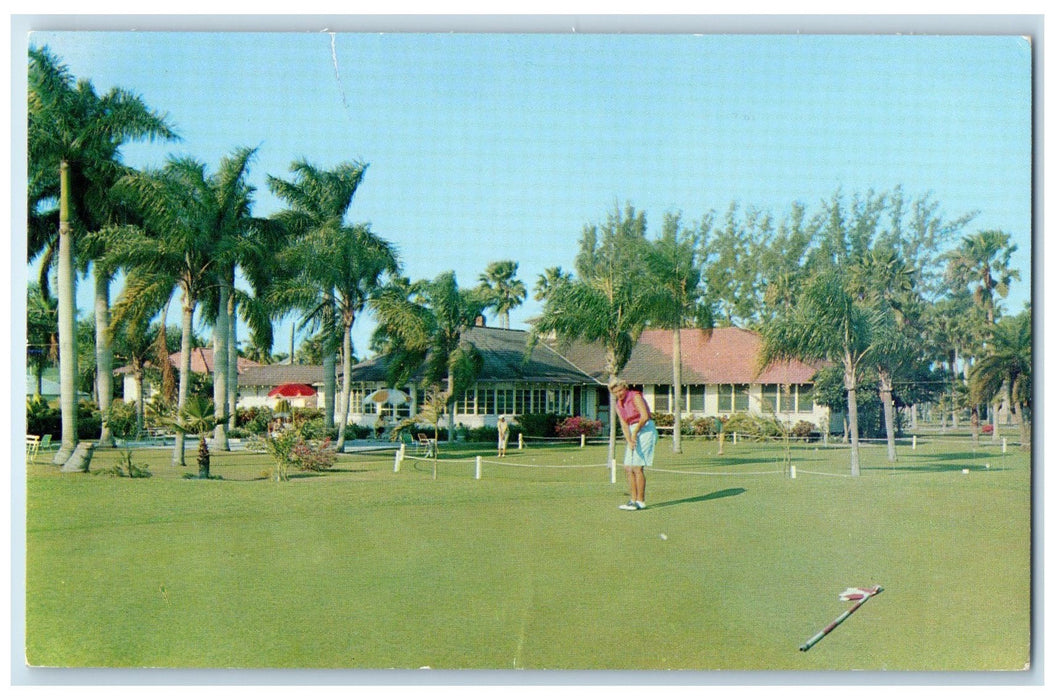 c1960's Fort Myers Country Club Golf Fort Myers Florida FL Unposted Postcard