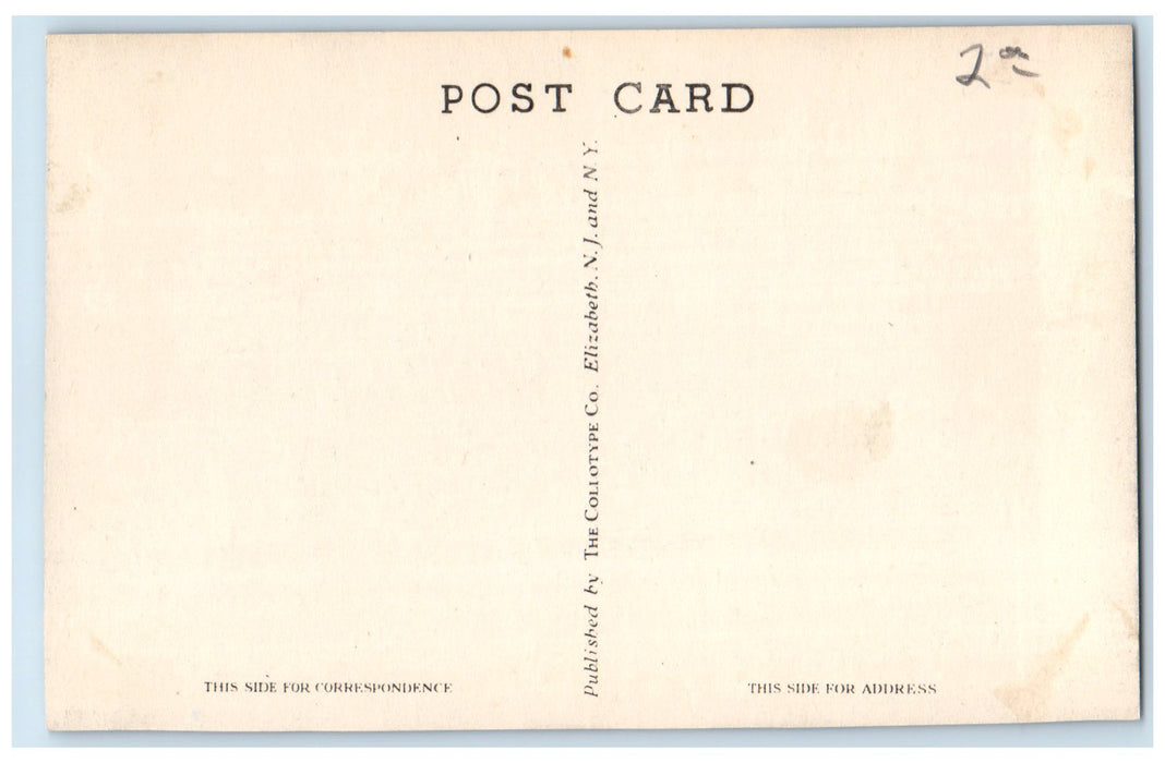 c1940's Town Hall Front View Exterior Milford Connecticut CT Unposted Postcard