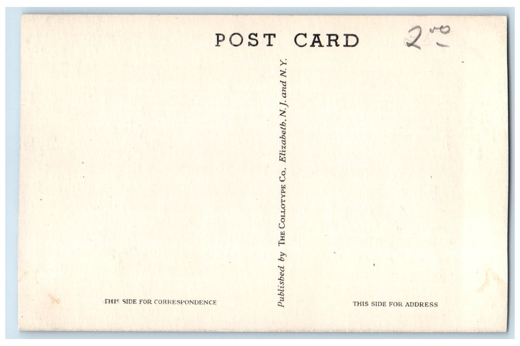 c1910s US Post Office Exterior Roadside Milford Connecticut CT Unposted Postcard