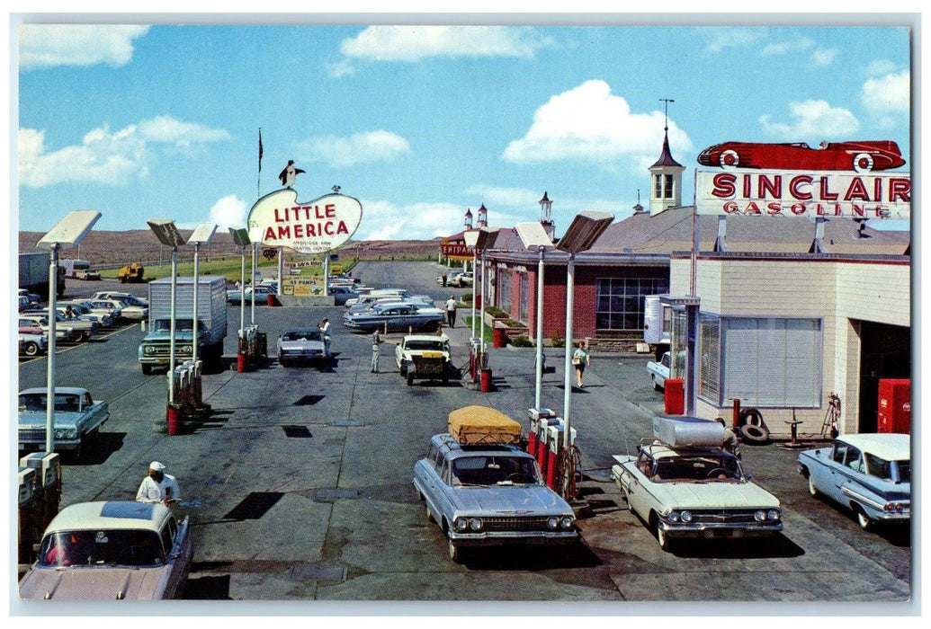c1960s Holding's Little America Travel Center Little America Wyoming WY Postcard