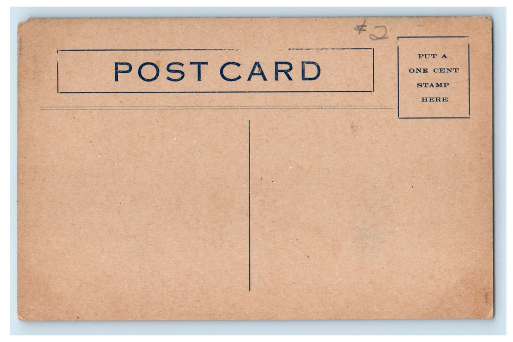 c1910 Anti Saloon Prohibition Drinking Alcohol Political Advertising Postcard